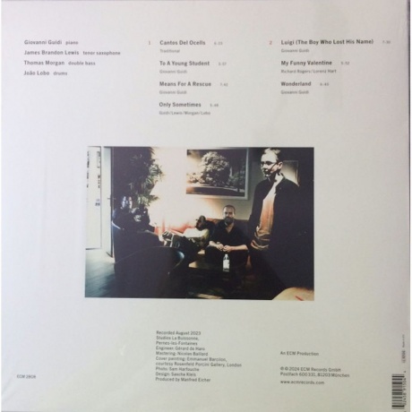 Giovanni Guidi - A New Day (0602458915044) виниловая пластинка - фото 2