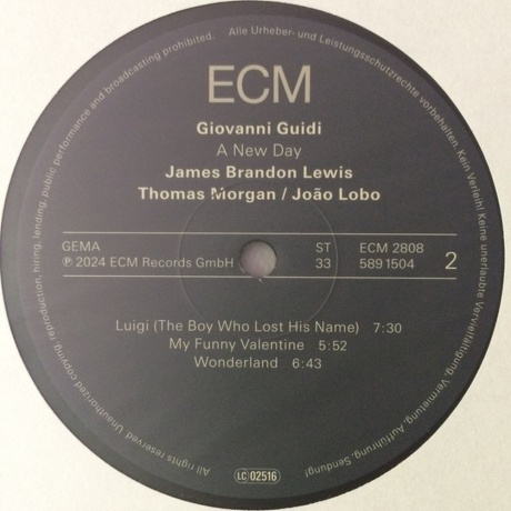 Giovanni Guidi - A New Day (0602458915044) виниловая пластинка - фото 4