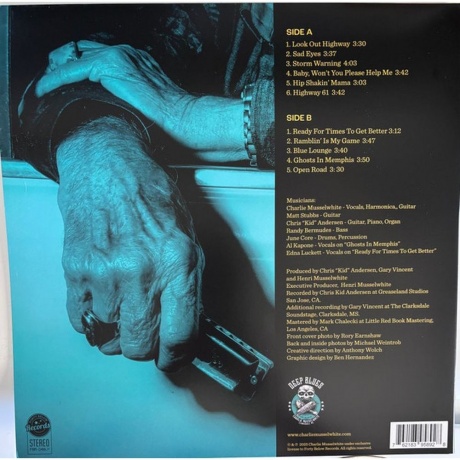 Charlie Musselwhite - Look Out Highway (coloured) (0762183958928) виниловая пластинка - фото 2