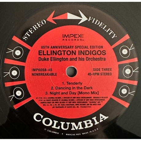 Duke Ellington - Indigos (Analogue) (0196588237010) виниловая пластинка - фото 9