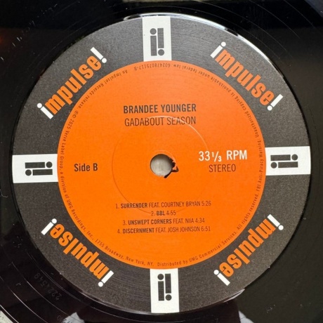 Brandee Younger - Gadabout Season (0602478075117) виниловая пластинка - фото 7