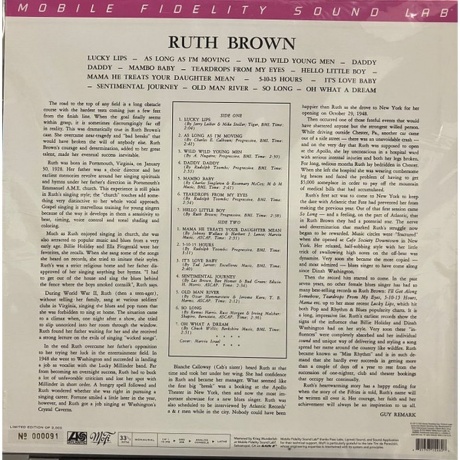 Ruth Brown - Rock &amp; Roll (Analogue) (0821797154826) виниловая пластинка - фото 2