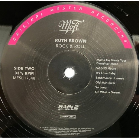 Ruth Brown - Rock &amp; Roll (Analogue) (0821797154826) виниловая пластинка - фото 4