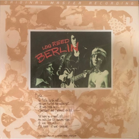 Lou Reed - Berlin (Analogue, Original Master Recording) (0196588...