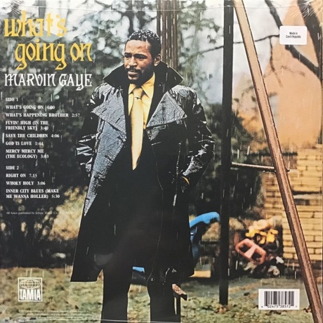 Marvin Gaye - What's Going On (coloured) (0602475385721) виниловая пластинка - фото 2