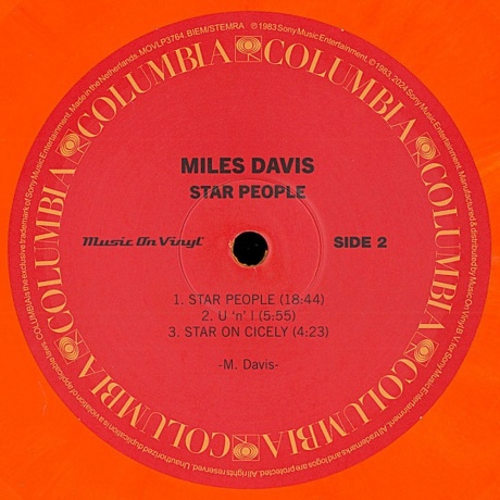 Miles Davis - Star People (coloured) (8719262035775) виниловая пластинка - фото 5