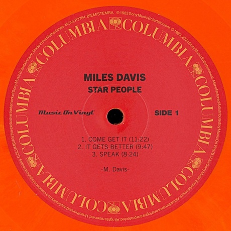 Miles Davis - Star People (coloured) (8719262035775) виниловая пластинка - фото 6