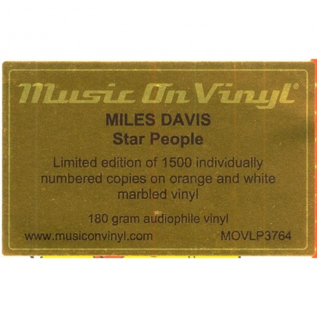 Miles Davis - Star People (coloured) (8719262035775) виниловая пластинка - фото 7