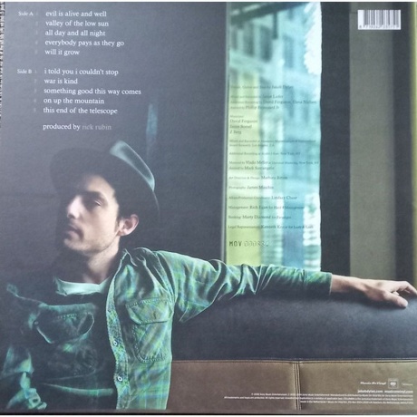 Jakob Dylan - Seeing Things (coloured) (8719262035751) виниловая пластинка - фото 2