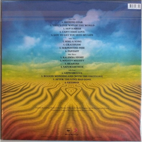 Wind &amp; Fire Earth - Greatest Hits (8719262037724) виниловая пластинка - фото 2