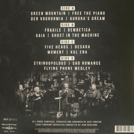 Serj Tankian - Invocations (coloured) (8719262031937) виниловая пластинка - фото 4