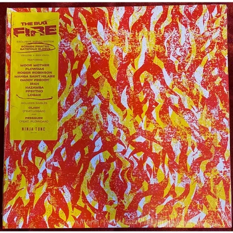 The Bug - Fire (coloured) (5054429149487) виниловая пластинка