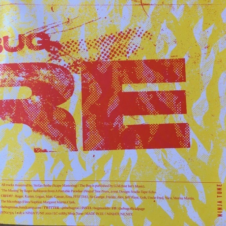 The Bug - Fire (coloured) (5054429149487) виниловая пластинка - фото 3