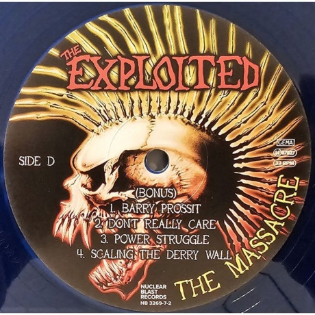 The Exploited - The Massacre (coloured) (0727361326975) виниловая пластинка - фото 15