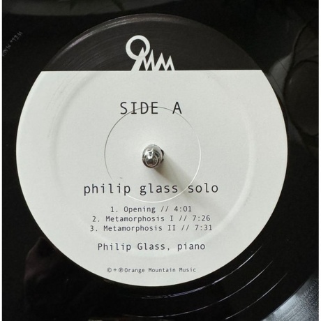 Philip Glass - Solo (0801837800821) виниловая пластинка - фото 3