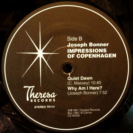 Joseph Bonner - Impressions Of Copenhagen (Analogue) (5060149623169) виниловая пластинка - фото 4