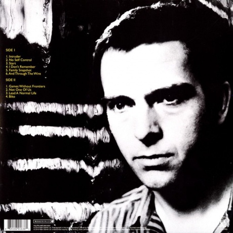 Peter Gabriel - Peter Gabriel: Melt (0884108016381) виниловая пластинка - фото 2