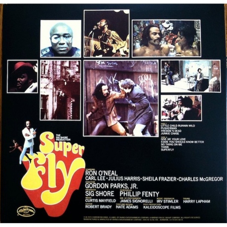 Curtis Mayfield - Super Fly (OST) (Analogue) (0081227980436) виниловая пластинка - фото 2