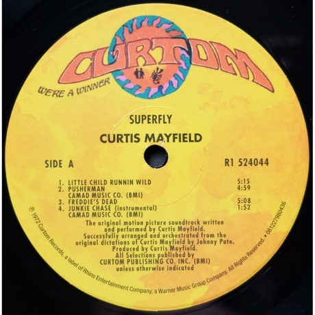 Curtis Mayfield - Super Fly (OST) (Analogue) (0081227980436) виниловая пластинка - фото 4