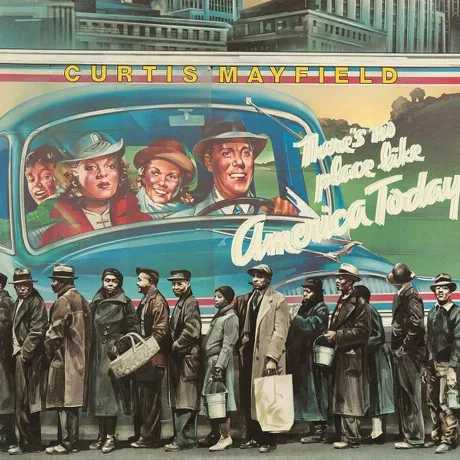 Curtis Mayfield - There's No Place Like America (coloured) (0603...