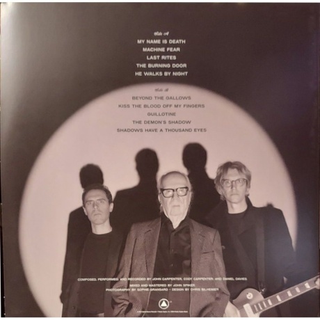 John Carpenter - Lost Themes: Noir (coloured) (0843563171950) виниловая пластинка - фото 2