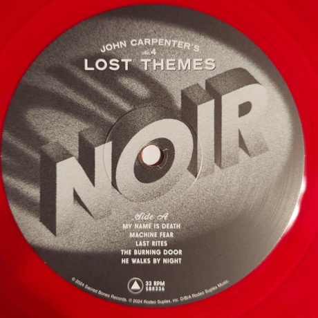 John Carpenter - Lost Themes: Noir (coloured) (0843563171950) виниловая пластинка - фото 4