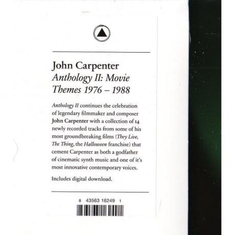 John Carpenter - Movie Themes 1976-1988 (0843563162491) виниловая пластинка - фото 2