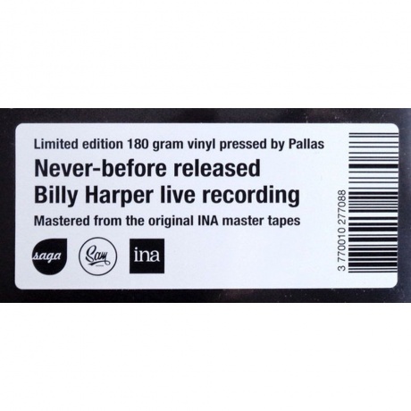 Billy Harper - Antibes ‘75 (Analogue) (3770010277088) виниловая пластинка - фото 13
