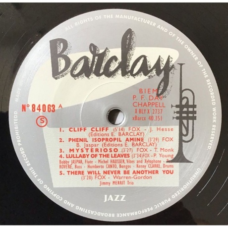 Bobby Jaspar - Bobby Jaspar (Analogue) (3770010277026) виниловая пластинка - фото 7