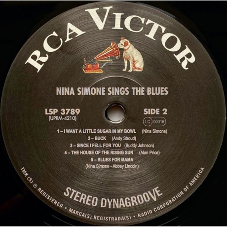 Nina Simone - Sings The Blues (Analogue) (4260019711878) виниловая пластинка - фото 4