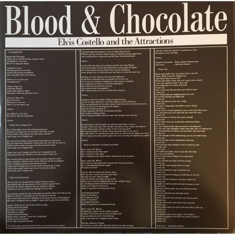 Elvis Costello - Blood &amp; Chocolate (0602547331090) виниловая пластинка - фото 3