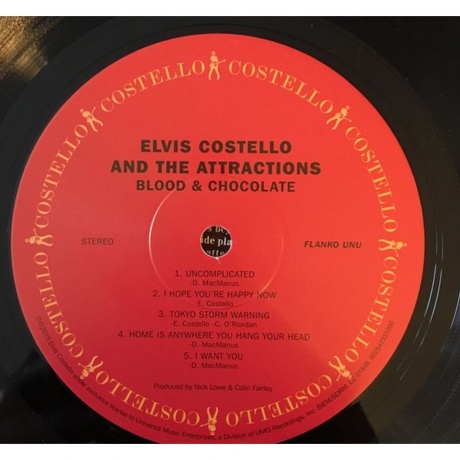 Elvis Costello - Blood &amp; Chocolate (0602547331090) виниловая пластинка - фото 5