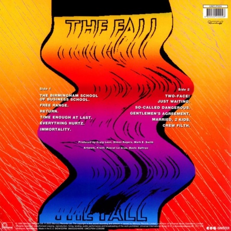 The Fall - Code: Selfish (0805520240048) виниловая пластинка - фото 2