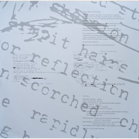 The Fall - Extricate (0805520240024) виниловая пластинка - фото 4