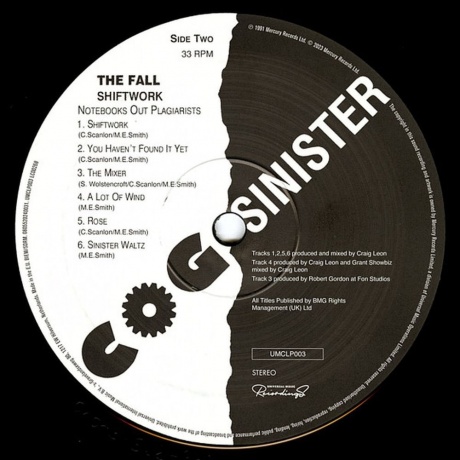 The Fall - Shift-Work (0805520240031) виниловая пластинка - фото 4