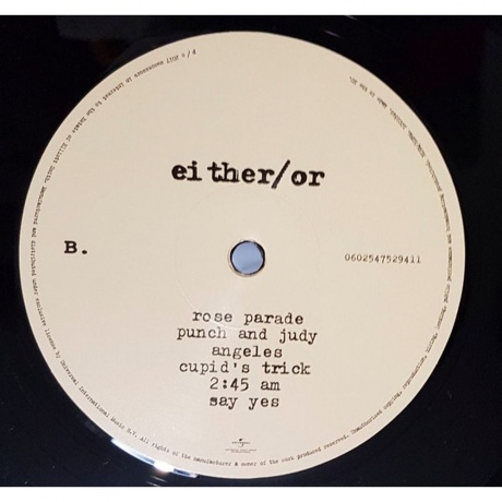 Elliott Smith - Either/ Or (0602547529411) виниловая пластинка - фото 5