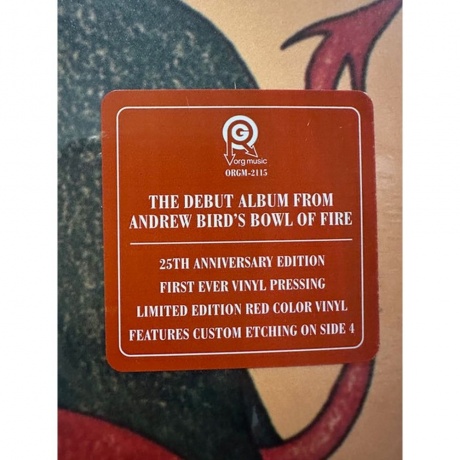 Andrew Bird - Thrills (0711574850617) виниловая пластинка - фото 2