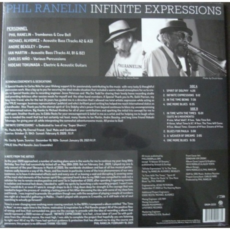 Phil Ranelin - Infinite Expressions (0711574900671) виниловая пластинка - фото 2
