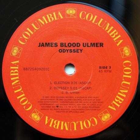 James Blood Ulmer - Odyssey (Analogue) (0887254092018) виниловая пластинка - фото 5