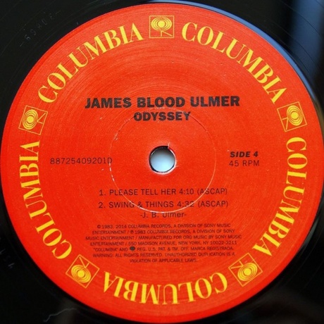 James Blood Ulmer - Odyssey (Analogue) (0887254092018) виниловая пластинка - фото 6