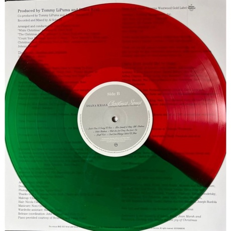 Diana Krall - Christmas Songs (coloured) (0602458521016) виниловая пластинка - фото 6