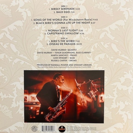 David Murray - Birdly Serenade (0602475915928) виниловая пластинка - фото 2