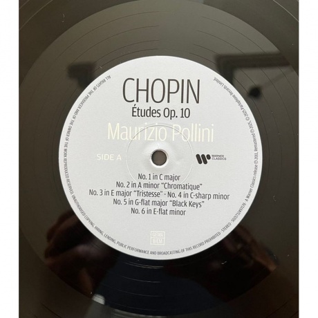 Maurizio Pollini - Chopin: 24 Etudes (5021732497178) виниловая пластинка - фото 4