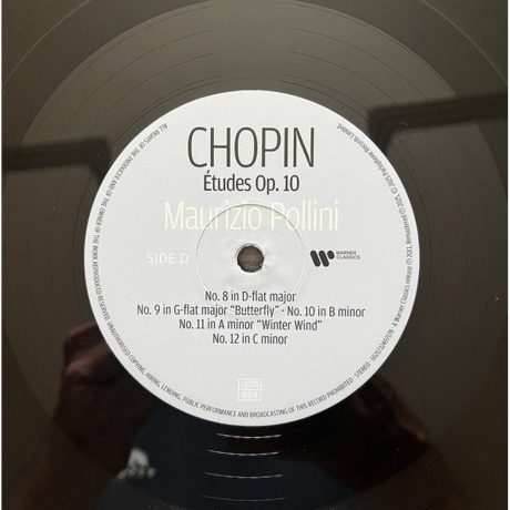 Maurizio Pollini - Chopin: 24 Etudes (5021732497178) виниловая пластинка - фото 7