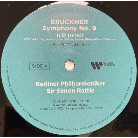 Simon Rattle - Bruckner: Symphony No.9 (5054197813948) виниловая пластинка - фото 6