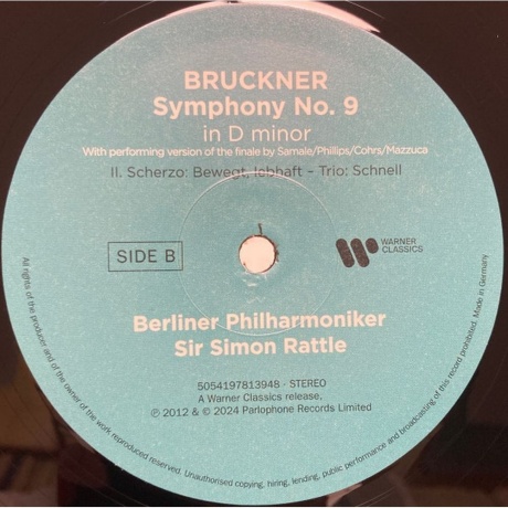 Simon Rattle - Bruckner: Symphony No.9 (5054197813948) виниловая пластинка - фото 7