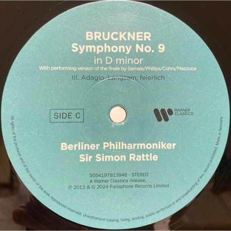 Simon Rattle - Bruckner: Symphony No.9 (5054197813948) виниловая пластинка - фото 8