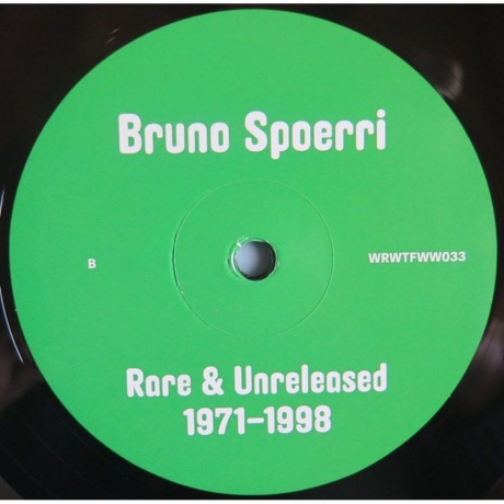 Bruno Spoerri - Rare &amp; Unreleased (4260544826917) виниловая пластинка - фото 4