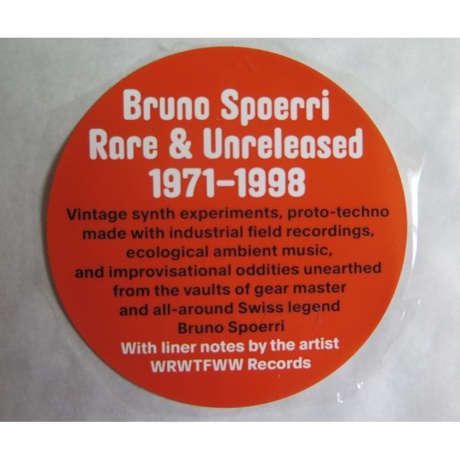 Bruno Spoerri - Rare &amp; Unreleased (4260544826917) виниловая пластинка - фото 5