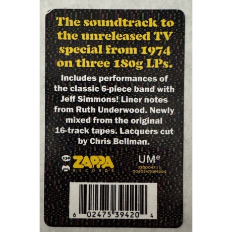 Frank Zappa - Cheaper Than Cheep (0602475394204) виниловая пластинка - фото 7
